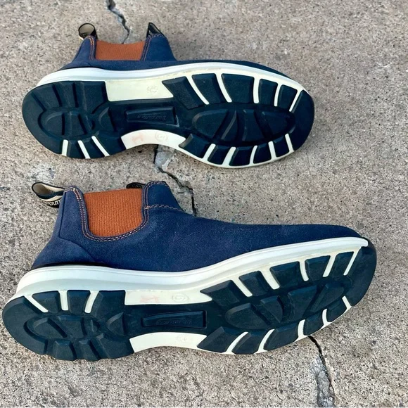 Blundstone Active Boots in Navy/Burnt Orange Size US  7 mens/9 women’s - Picture 5 of 8